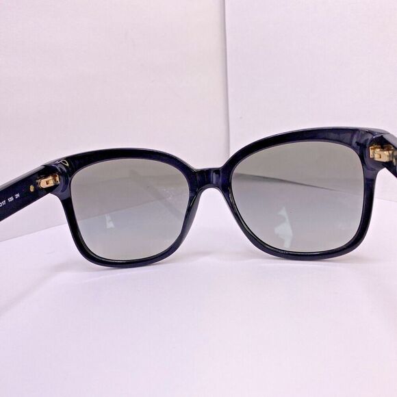 Coach Sunglasses Frame HC 8103 L080 Alfie 55 [] 17 135 MM Black Beige Ocelot - Picture 7 of 9